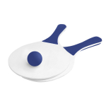 Beach tennis wooden racket and ball for holidays