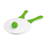 Beach tennis wooden racket and ball for holidays
