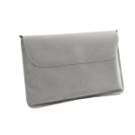 Inflatable neck pillow for travel in blue or gray grey colour in case