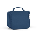 Large polyester toiletry bag for travel