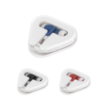 Affordable earphones with cable in a case various colours