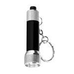 Original aluminium keyring with flashlight