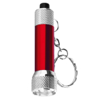 Original aluminium keyring with flashlight