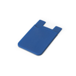 Silicone card holder with sticky tape for promotions