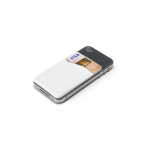 Silicone card holder with sticky tape for promotions