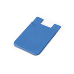 Silicone card holder with sticky tape for promotions