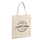 Cotton bag with large carrying capacity, 140 g/m2 image with logo
