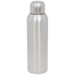 Large stainless steel bottle with screw cap, 820 ml silver colour