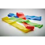 4 elastic bands with different levels of resistance black colour third photographic view