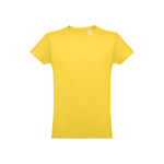 Cotton T-shirt, 150 g/m2, THC Luanda yellow colour first view