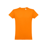 Cotton T-shirt, 150 g/m2, THC Luanda orange colour first view