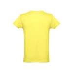 Cotton T-shirt, 150 g/m2, THC Luanda light yellow colour second view
