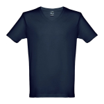 Unisex cotton T-shirt, 150 g/m2, THC Athens dark blue colour first view