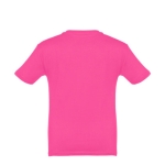 Children's cotton t-shirt, 150 g/m2, THC Quito fuchsia colour