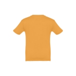 Children's cotton t-shirt, 150 g/m2, THC Quito dark yellow colour second view