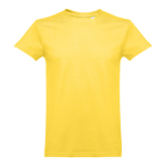 Unisex t-shirt in carded cotton, 190 g/m2, THC Ankara yellow colour