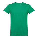 Unisex t-shirt in carded cotton, 190 g/m2, THC Ankara green colour