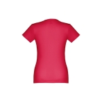 Women's fitted cotton T-shirt, 190 g/m2, THC Ankara red colour second view
