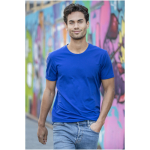 T-shirt made of organic cotton, 200 g/m², Elevate NXT royal blue colour
