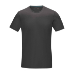 Promotional t-shirt made of organic cotton, 200 g/m², Elevate NXT taupe grey colour