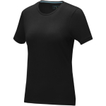 Women's t-shirt made of organic cotton with short sleeves, 200 g/m², Elevate NXT black colour