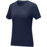 Women's t-shirt made of organic cotton with short sleeves, 200 g/m², Elevate NXT dark blue colour
