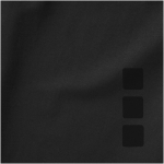 Promotional women's t-shirt made of organic cotton, 200 g/m², Elevate NXT black colour close-up view 2