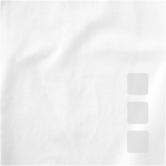 Promotional women's t-shirt made of organic cotton, 200 g/m², Elevate NXT white colour close-up view 2