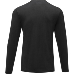 Soft organic cotton t-shirt, 200 g/m², Elevate NXT black colour second rear view