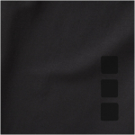 Soft organic cotton t-shirt, 200 g/m², Elevate NXT black colour close-up view 2