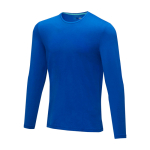 Soft organic cotton t-shirt, 200 g/m², Elevate NXT blue colour