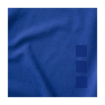 Soft organic cotton t-shirt, 200 g/m², Elevate NXT royal blue colour close-up view 2