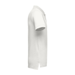Men's cotton polo shirt in colours, 195 g/m2, THC Adam natural colour third view