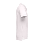 Men's cotton polo shirt in colours, 195 g/m2, THC Adam third view