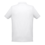 Cotton and polyester polo shirt in full colour, 200 g/m2 white colour
