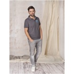 Polo shirt made of organic cotton and recycled polyester 220 g/m², Elevate NXT white colour
