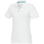 Women's polo shirt made of organic cotton and recycled polyester, 220 g/m², Elevate NXT