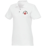 Women's polo shirt made of organic cotton and recycled polyester, 220 g/m², Elevate NXT