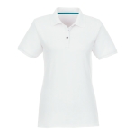 Women's polo shirt made of organic cotton and recycled polyester, 220 g/m², Elevate NXT