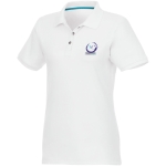 Women's polo shirt made of organic cotton and recycled polyester, 220 g/m², Elevate NXT
