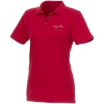 Women's polo shirt made of organic cotton and recycled polyester, 220 g/m², Elevate NXT