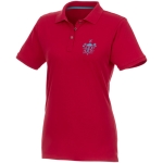 Women's polo shirt made of organic cotton and recycled polyester, 220 g/m², Elevate NXT