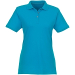 Women's polo shirt made of organic cotton and recycled polyester, 220 g/m², Elevate NXT
