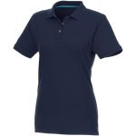 Women's polo shirt made of organic cotton and recycled polyester, 220 g/m², Elevate NXT
