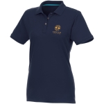Women's polo shirt made of organic cotton and recycled polyester, 220 g/m², Elevate NXT