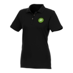 Women's polo shirt made of organic cotton and recycled polyester, 220 g/m², Elevate NXT