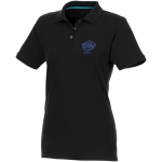 Women's polo shirt made of organic cotton and recycled polyester, 220 g/m², Elevate NXT