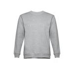 Unisex cotton and polyester sweatshirt, 300 g/m2 marbled grey colour