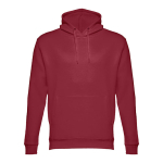 Unisex hooded sweatshirt, 320 g/m2, THC Phoenix burgundy colour first view