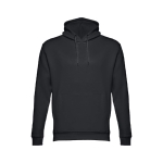 Unisex hooded sweatshirt, 320 g/m2, THC Phoenix black colour first view